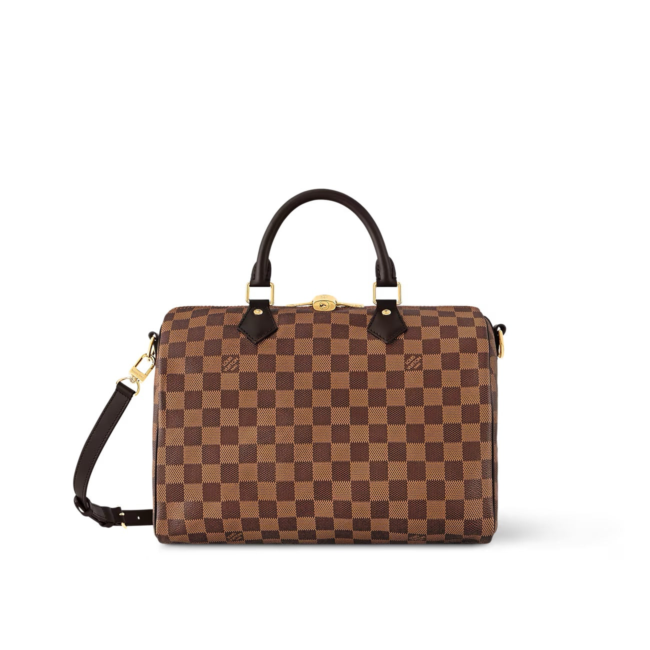 Louis Vuitton EBENE SPEEDY 30 Damier Handbag Bandouliere Bag