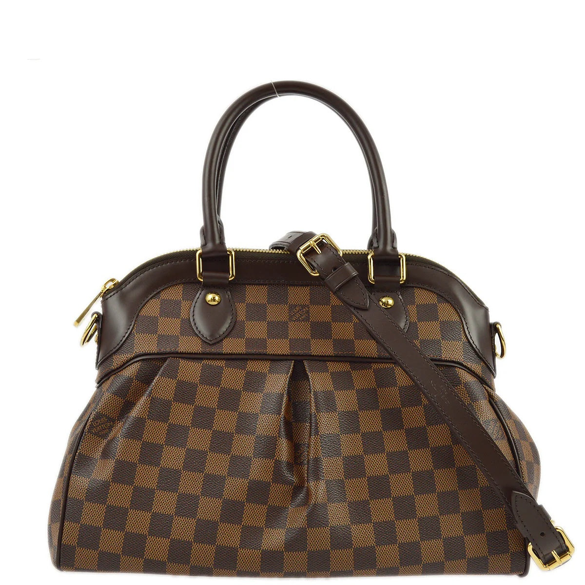 Louis Vuitton EBENE TREVI PM SATCHEL Damier Satchel Bag