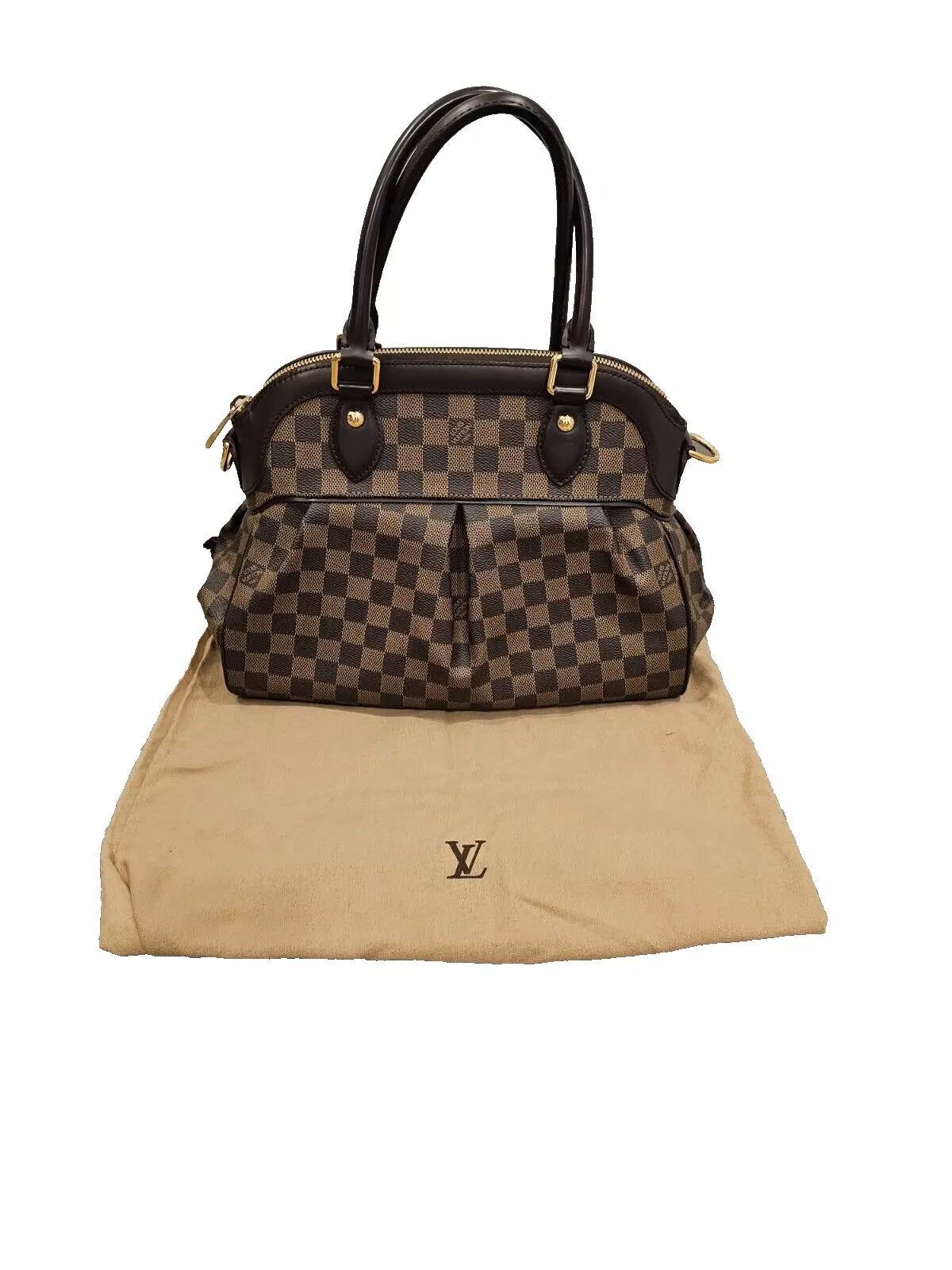 Louis Vuitton EBENE TREVI PM SATCHEL Damier Satchel Bag
