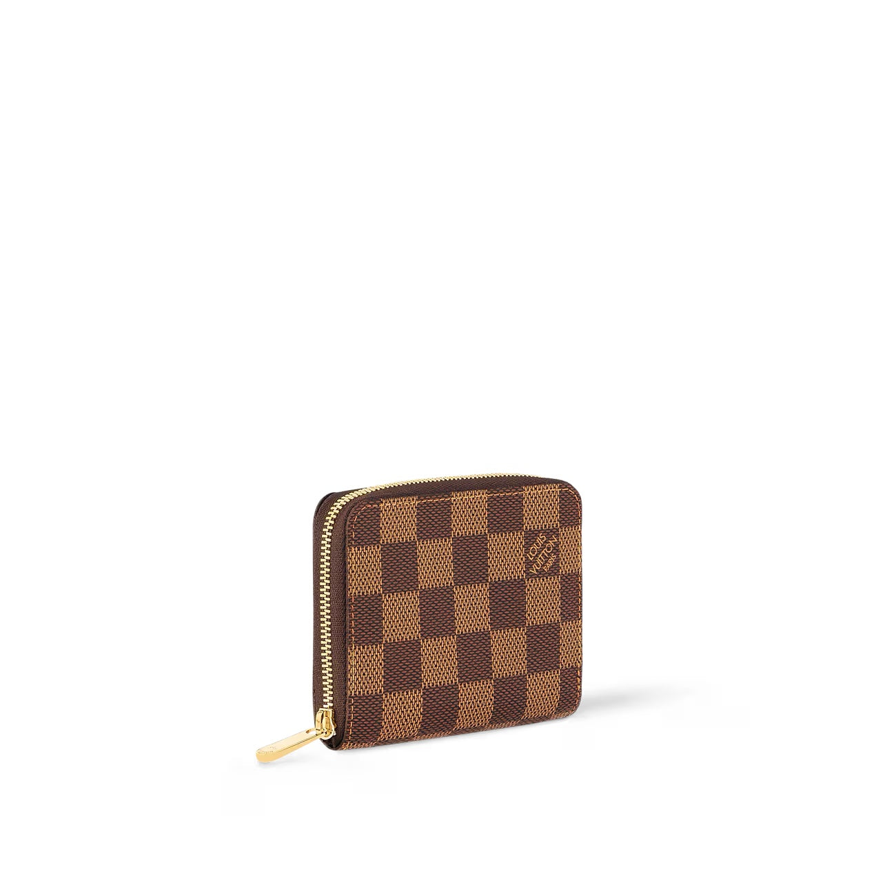 Louis Vuitton EBENE ZIPPY COIN PURSE Damier Wallet Case