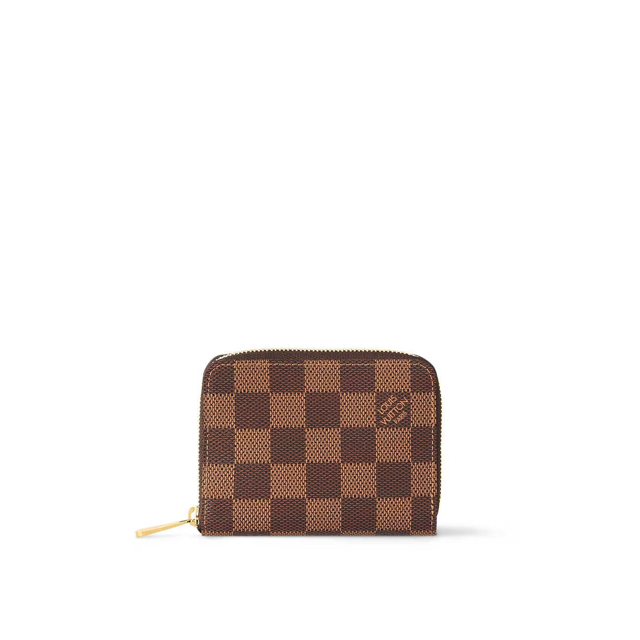 Louis Vuitton EBENE ZIPPY COIN PURSE Damier Wallet Case