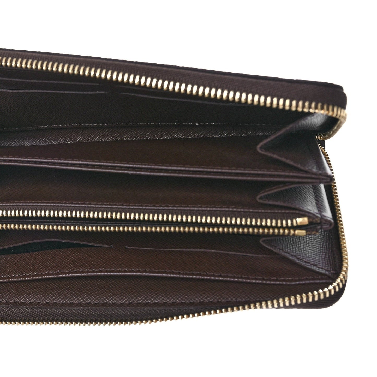 Louis Vuitton EBENE ZIPPY Damier Wallet Case