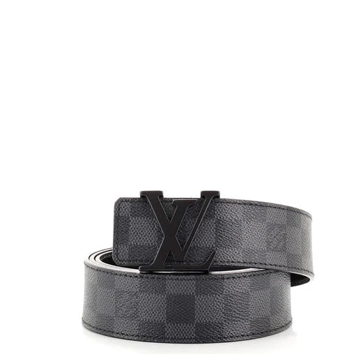 Louis Vuitton INITIALS DAMIER GRAPHITE Belt
