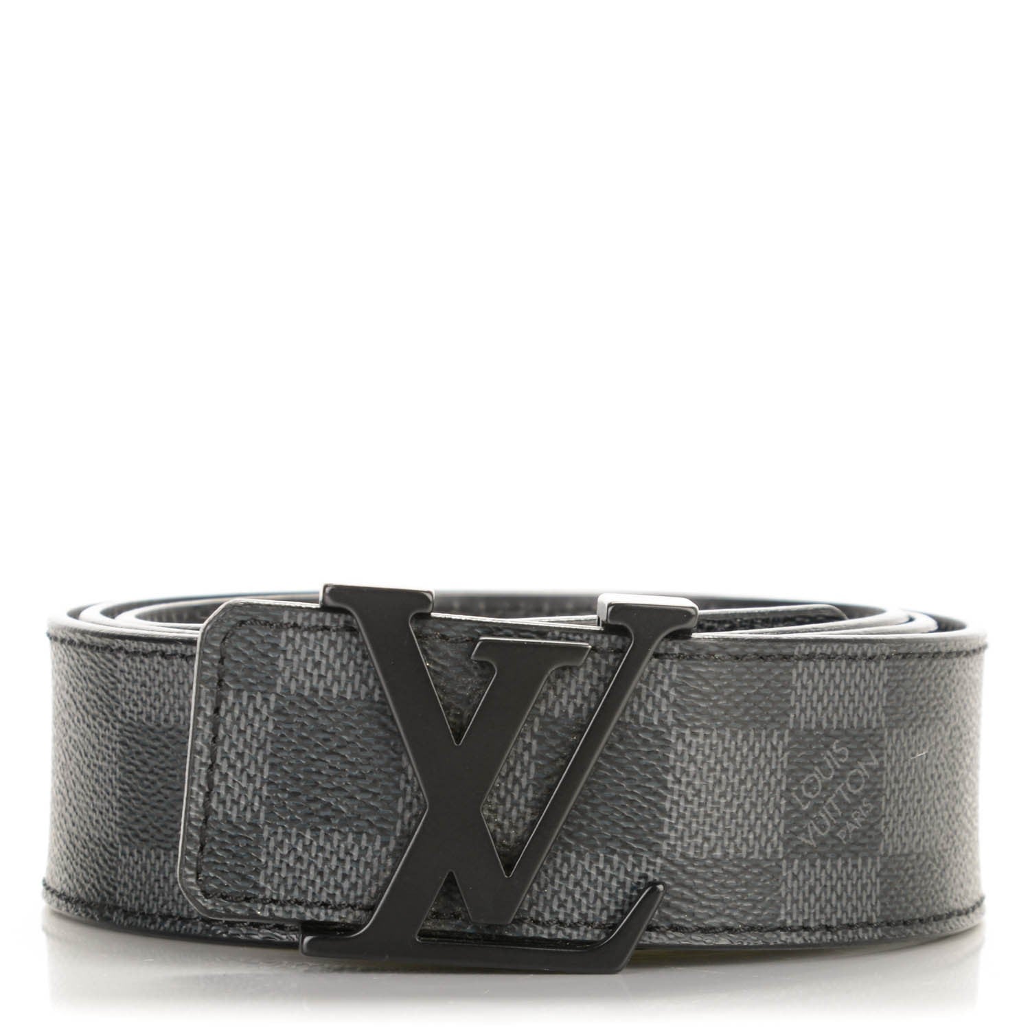 Louis Vuitton INITIALS DAMIER GRAPHITE Belt