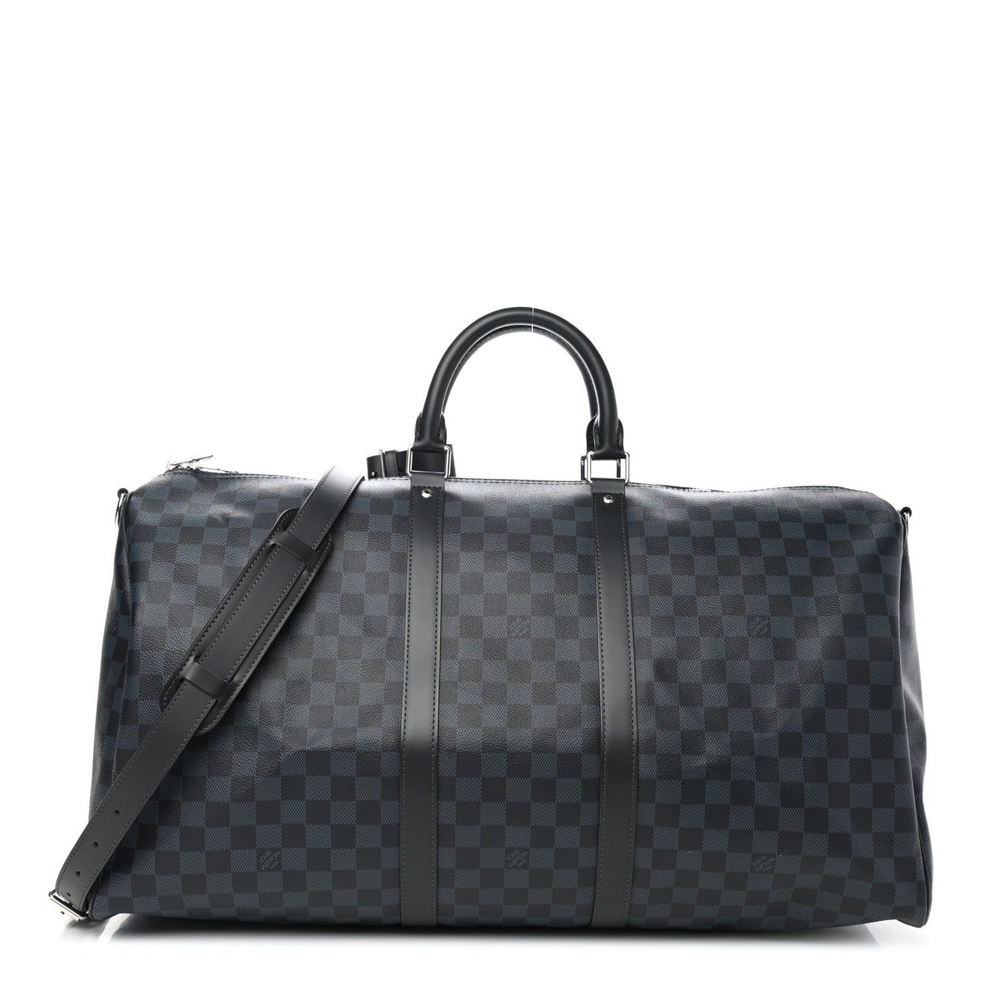 Louis Vuitton GRAPHITE KEEPALL BANDOULIÈRE 55 Damier Travel Bag Bandouliere 55