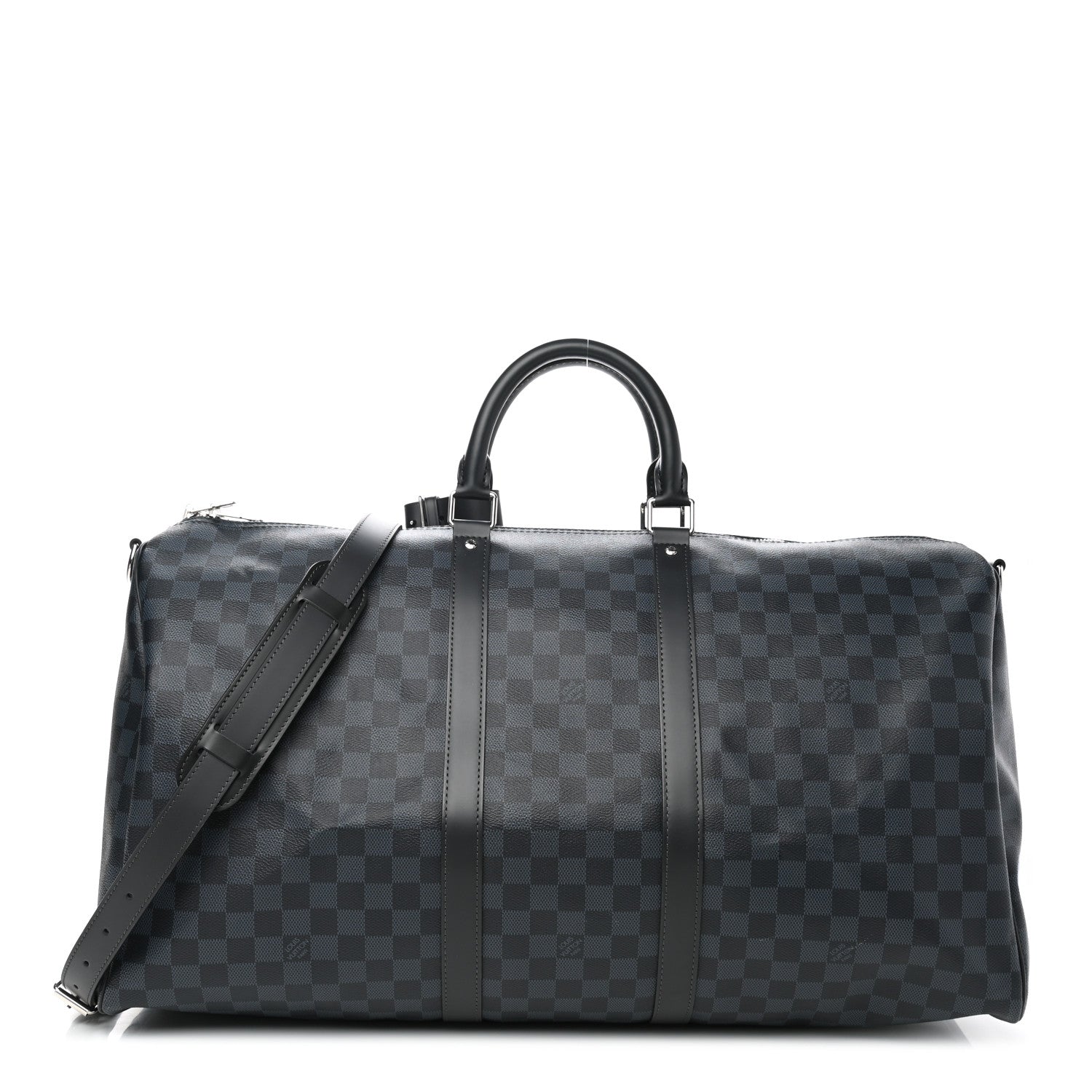 Louis Vuitton GRAPHITE KEEPALL BANDOULIÈRE 55 Damier Travel Bag Bandouliere 55
