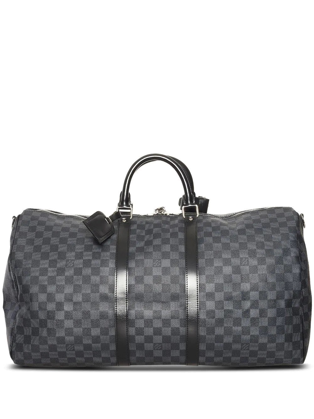 Louis Vuitton GRAPHITE KEEPALL BANDOULIÈRE 55 Damier Travel Bag Bandouliere 55