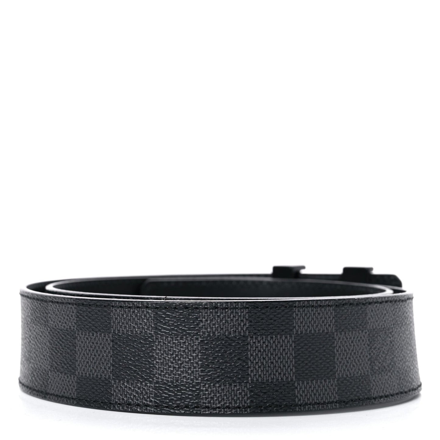 Louis Vuitton GRAPHITE INITIALS 40MM BELT Damier