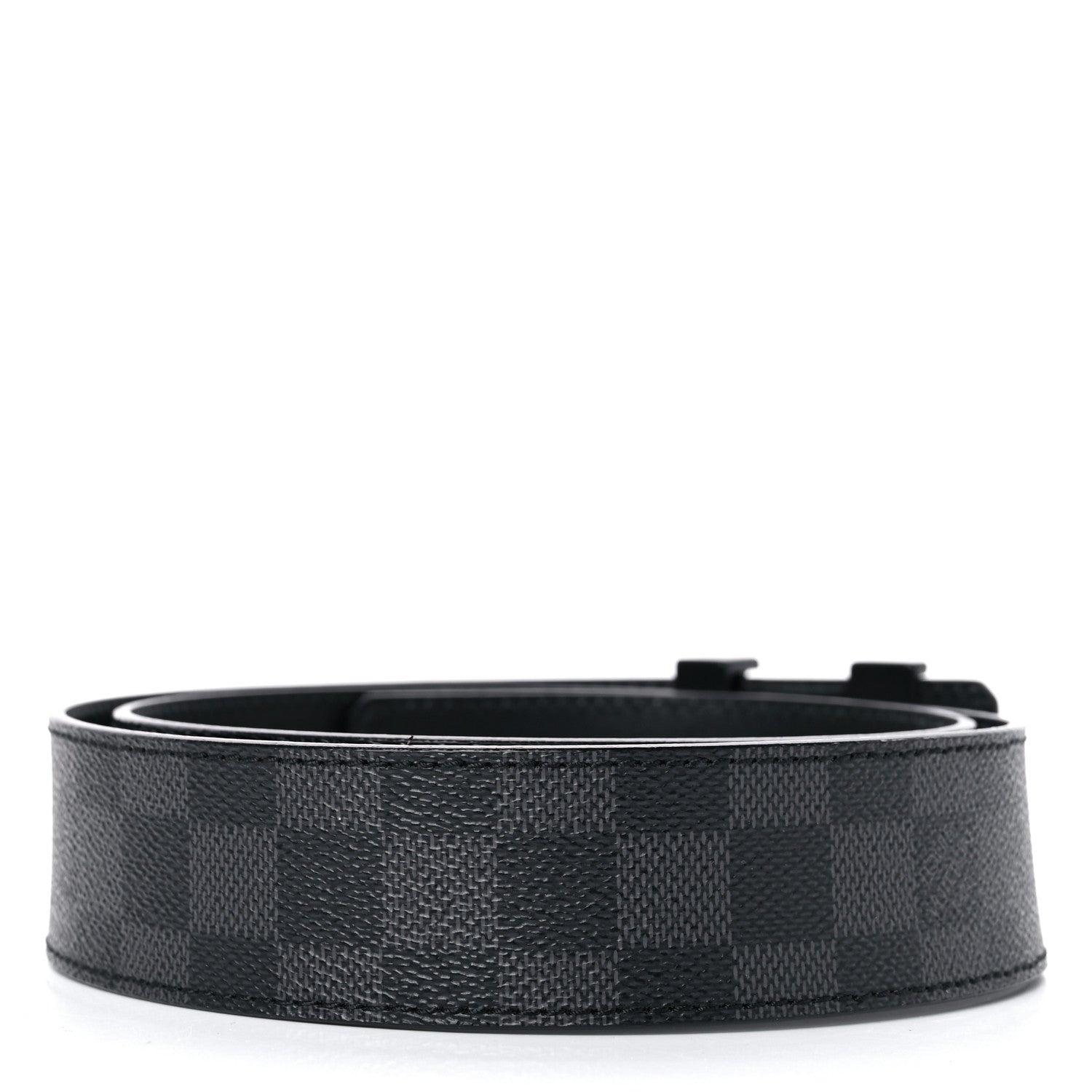 Louis Vuitton GRAPHITE INITIALS 40MM BELT Damier