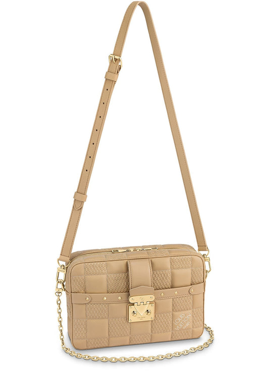 Louis Vuitton TROCA MM Damier Lambskin Crossbody Bag