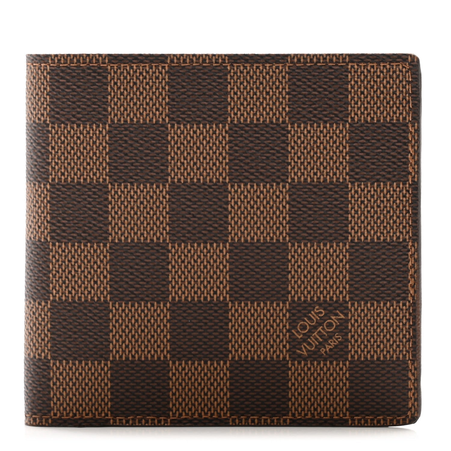 Louis Vuitton EBENE MARCO BI-FOLD Damier Wallet Case