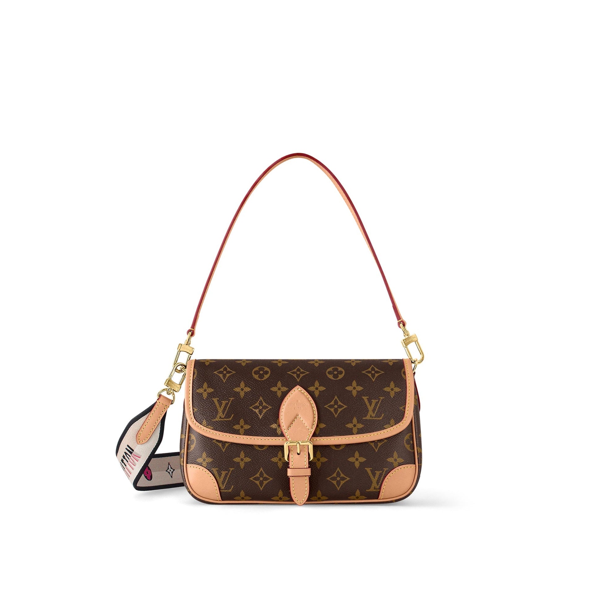 Louis Vuitton DIANE SATCHEL NM Monogram Satchel Bag