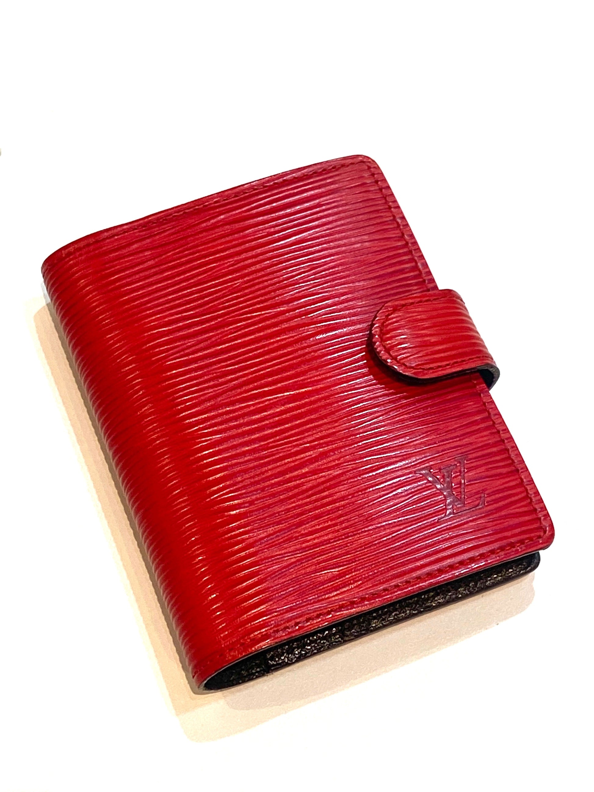 Louis Vuitton COMPACT Epi Leather Wallet Case