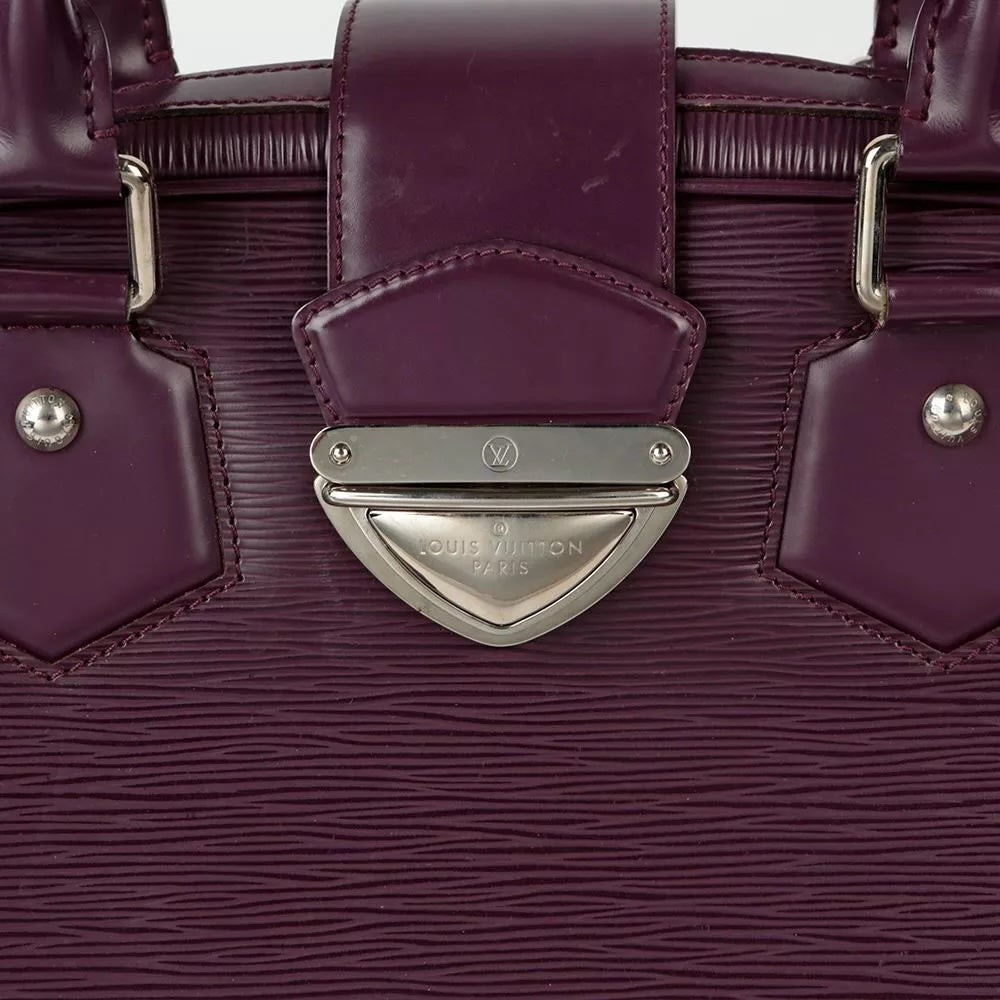 Louis Vuitton GM BOWLING Epi Leather Handbag