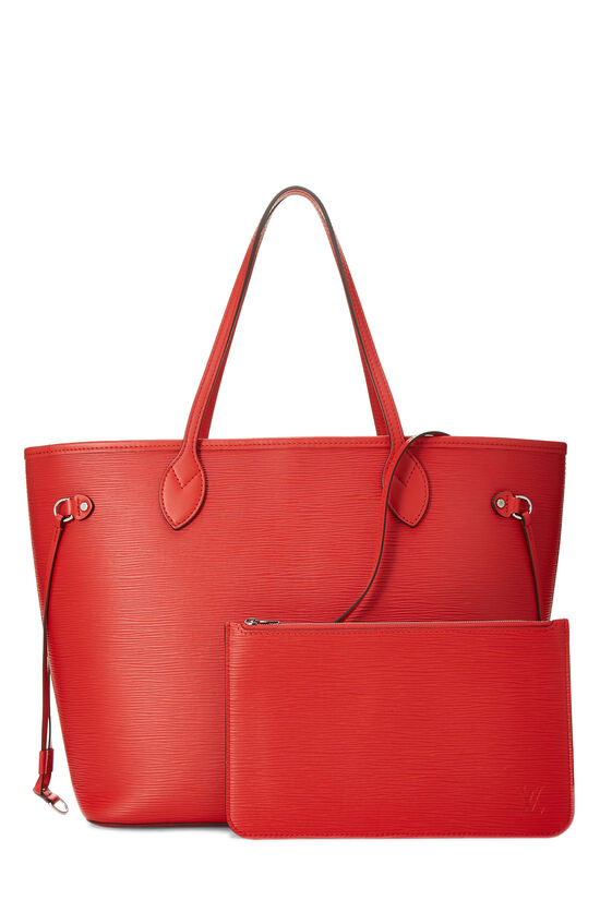 Louis Vuitton MM Epi Leather Neverfull Tote Bag