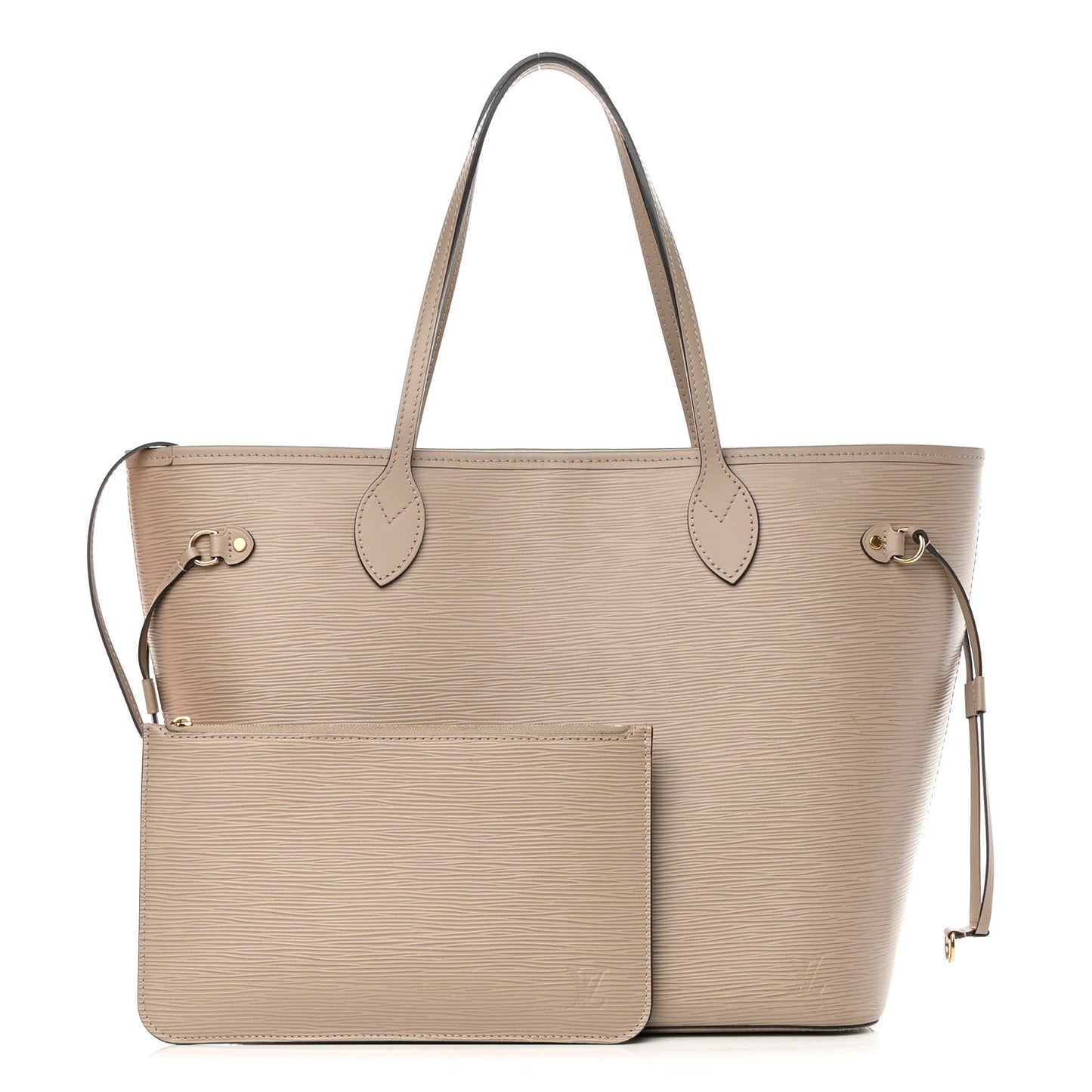 Louis Vuitton MM GALET Epi Leather Neverfull Tote Bag