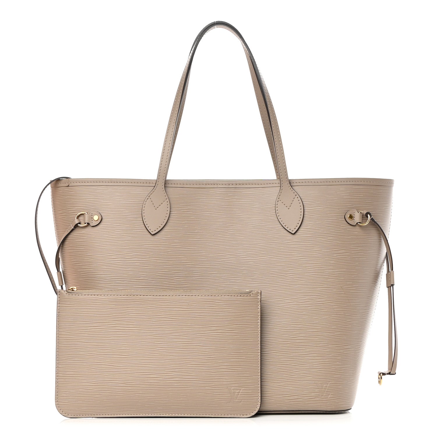 Louis Vuitton MM GALET Epi Leather Neverfull Tote Bag