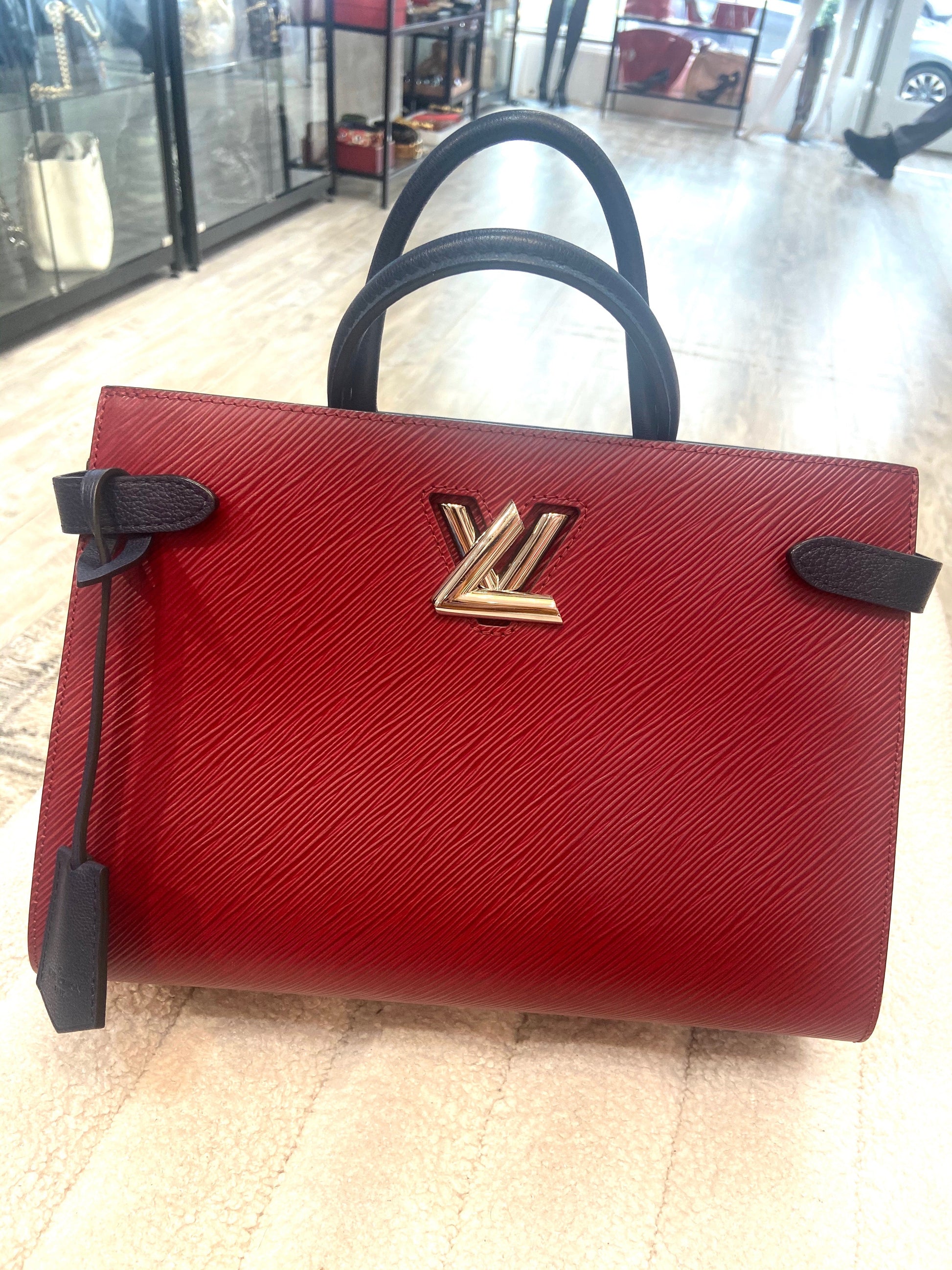 Louis Vuitton TWIST Epi Leather Tote Bag