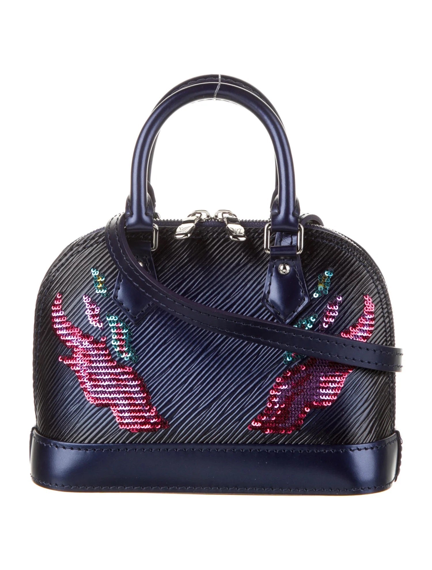 Louis Vuitton SEQUINS FLAME ALMA Epi Leather Nano Handbag