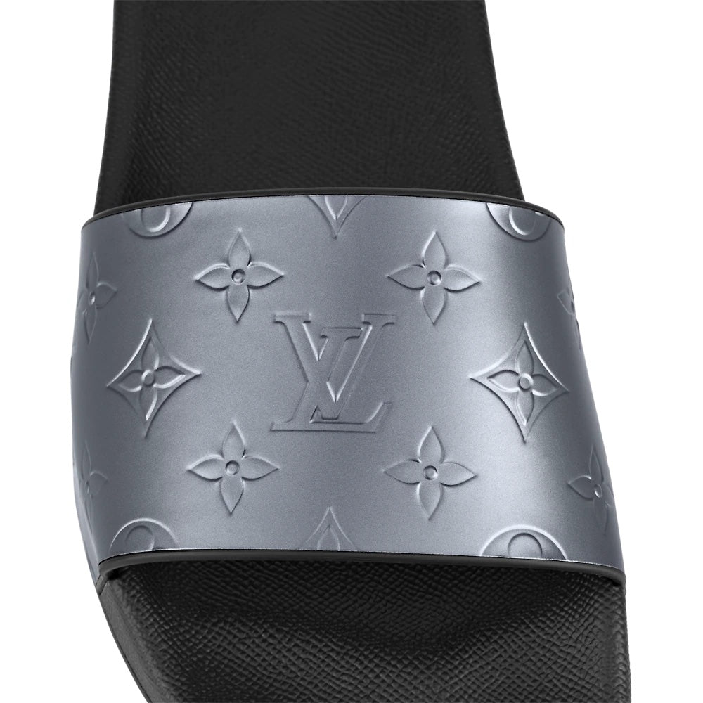 Louis Vuitton EMBOSSED MULES Monogram Shoes