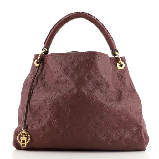 Louis Vuitton ARTSY MM Monogram Empreinte Leather Handbag Mm Bag