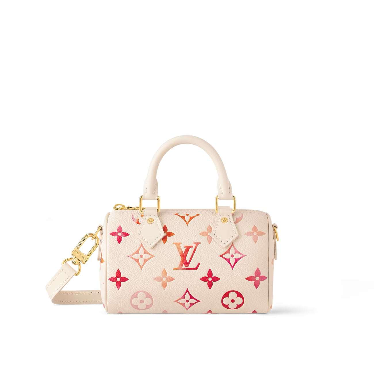 Louis Vuitton SPEEDY Monogram Empreinte Leather Nano Handbag