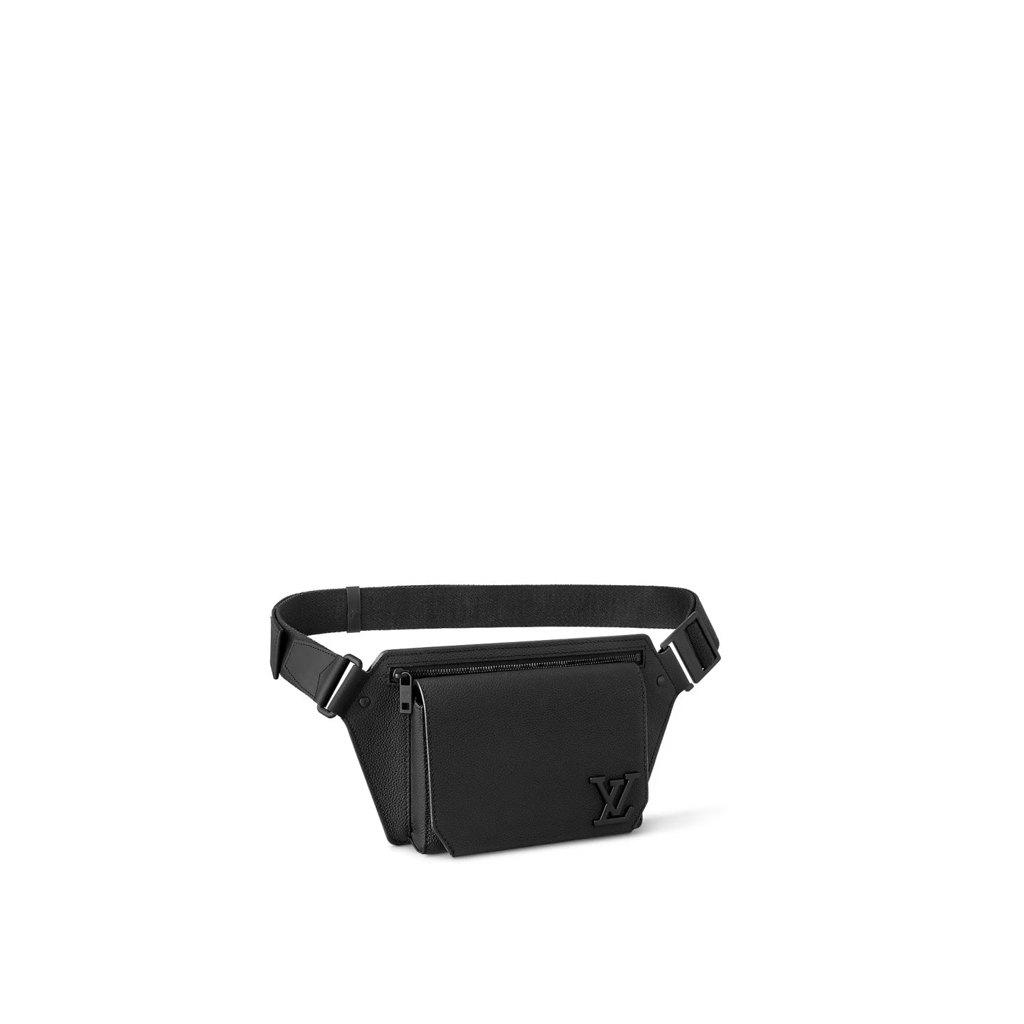 Louis Vuitton GRAINED AEROGRAM TAKEOFF SLING Calfskin Crossbody Bag