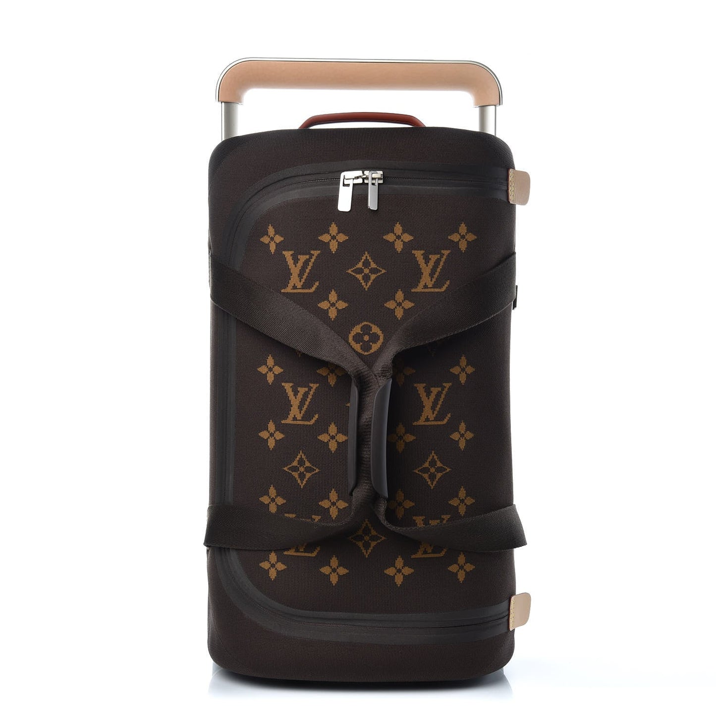 Louis Vuitton JACQUARD KNIT HORIZON SOFT DUFFLE Monogram Travel Bag