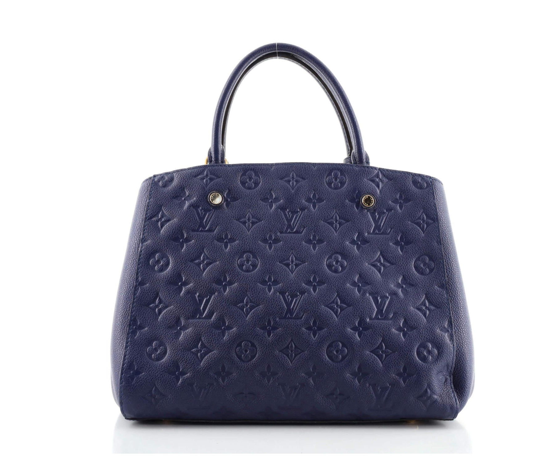 Louis Vuitton IRIS MM Monogram Empreinte Handbag