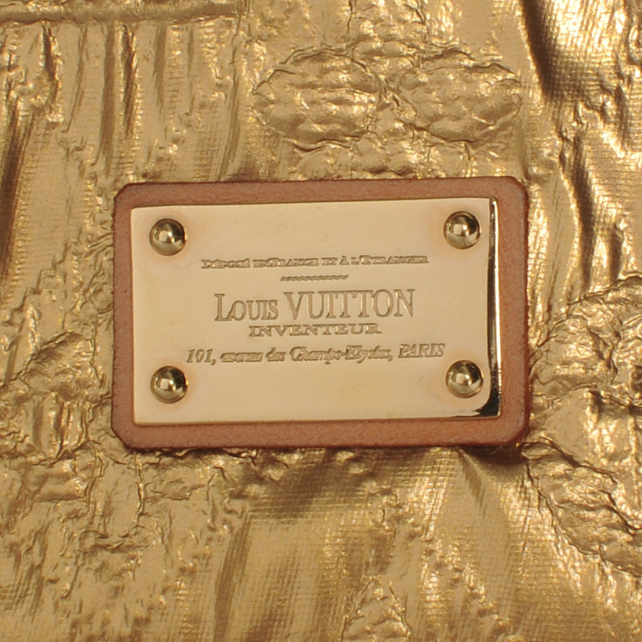 Louis Vuitton JACQUARD QUILTED FOLD-OVER Monogram Clutch Bag