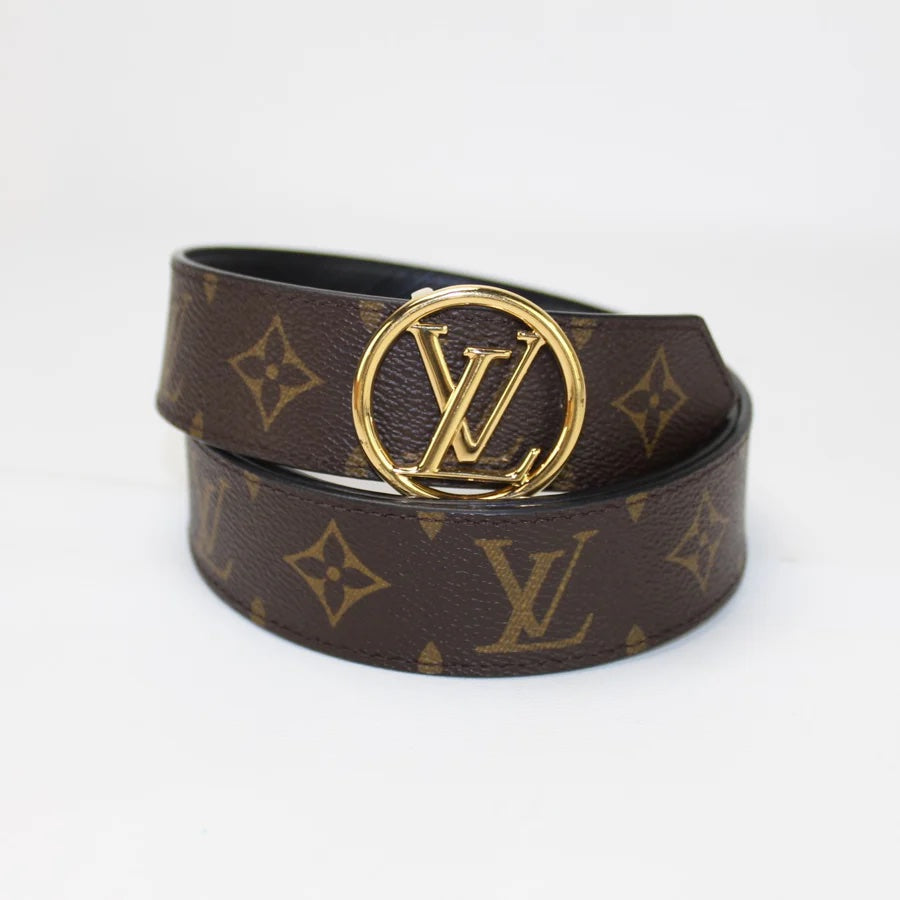 Louis Vuitton CIRCLE BUCKLE Monogram Belt