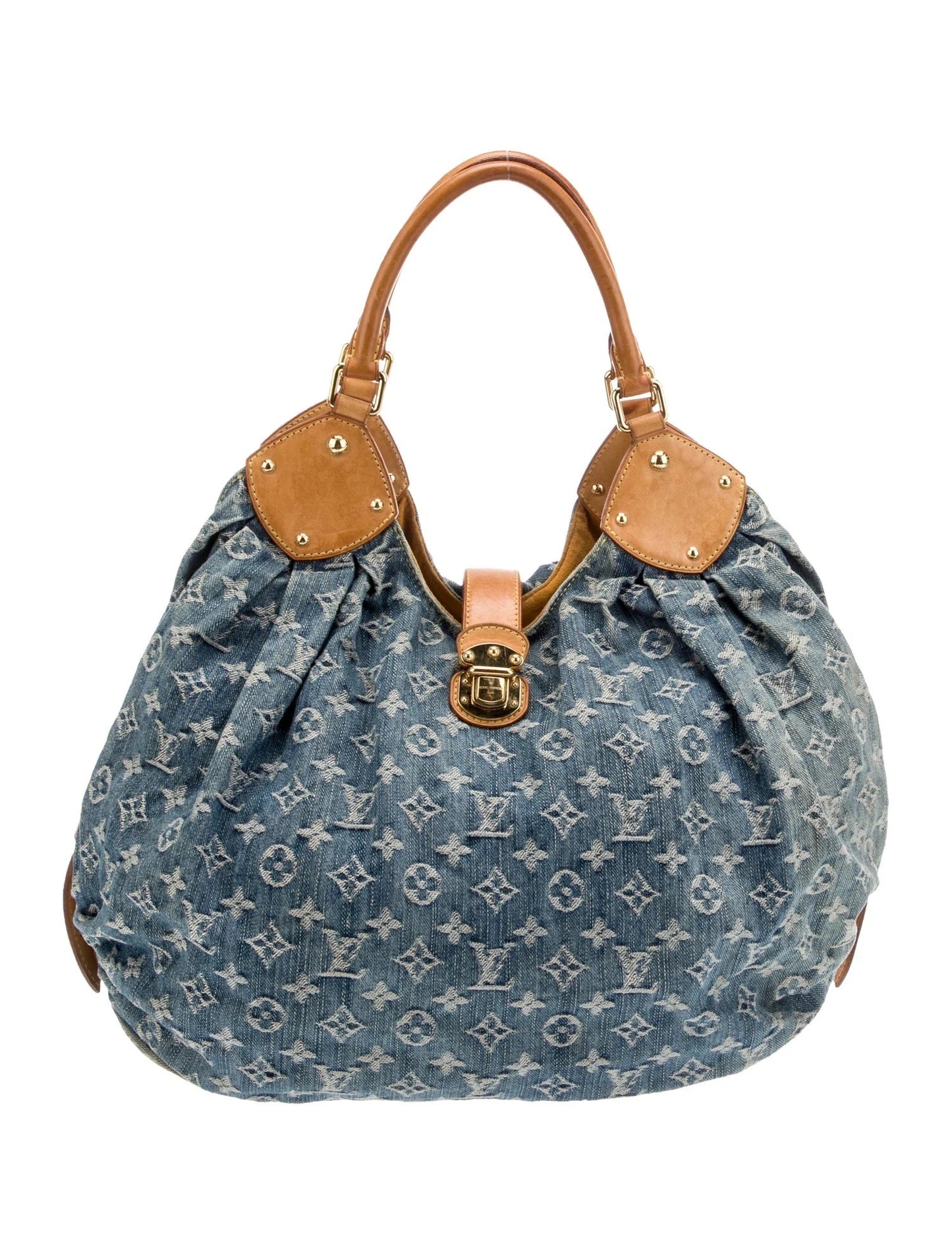 Louis Vuitton MAHINA XL Monogram Shoulder Bag