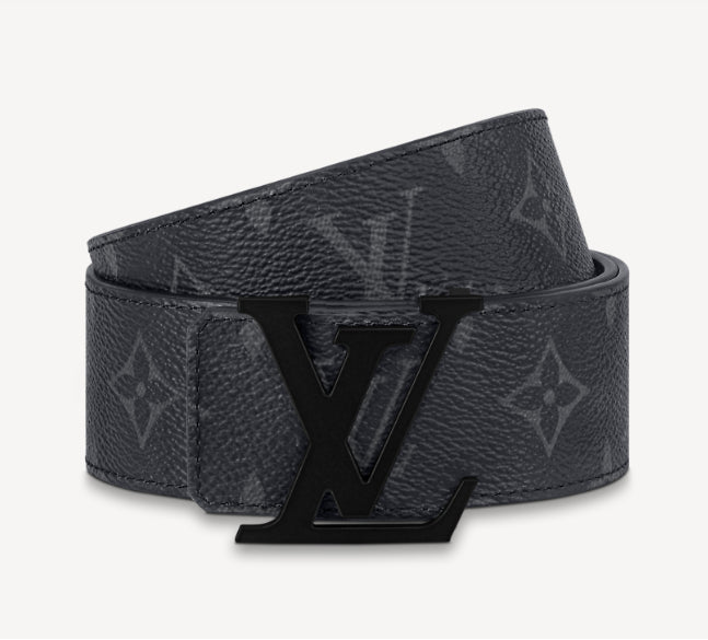 Louis Vuitton INITIALS 40MM MONGRAM ECLIPSE Belt