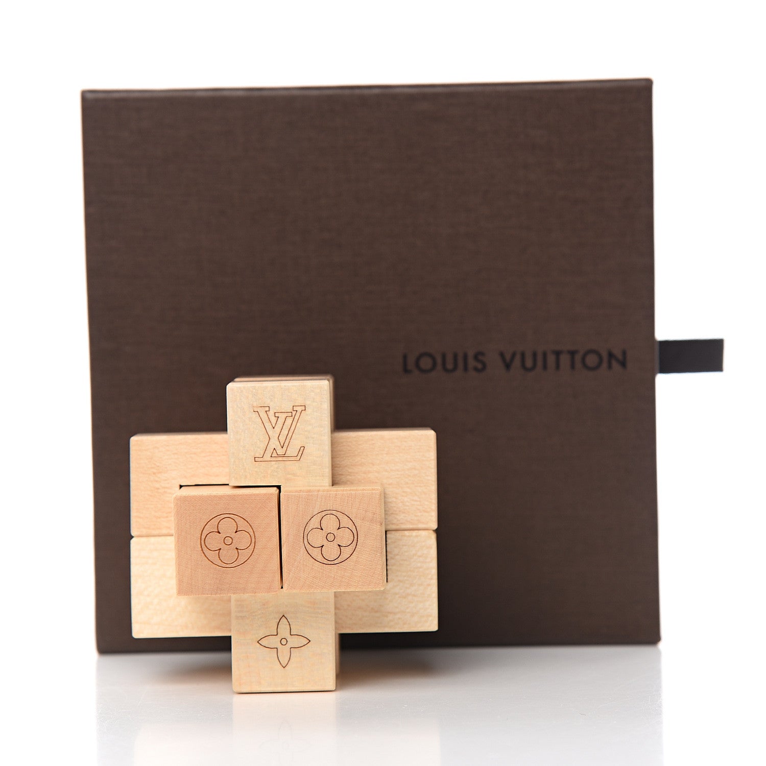 Louis Vuitton LE PATEKI WOOD CUBE PUZZLE Handbag