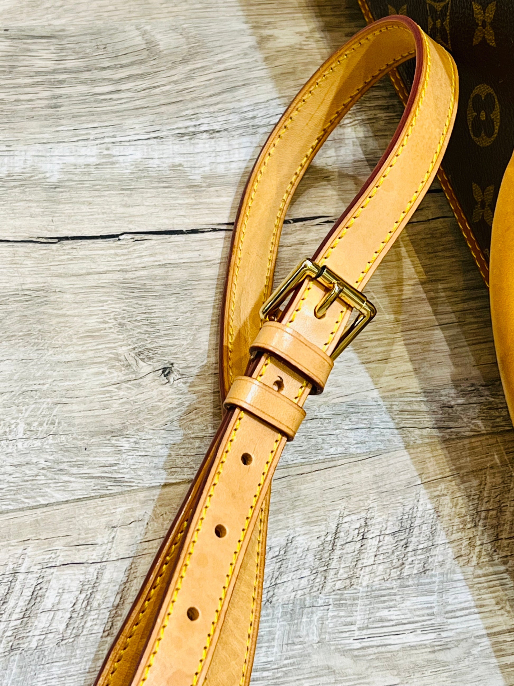 Louis Vuitton STRAP Leather Shoulder Bag