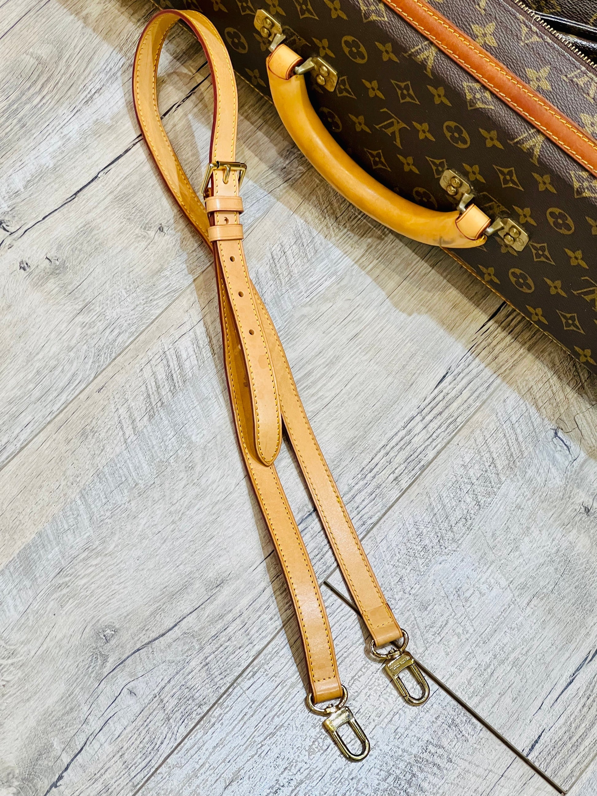 Louis Vuitton STRAP Leather Shoulder Bag