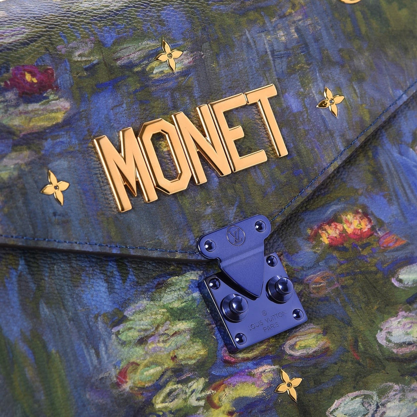 Louis Vuitton LIMITED EDITION MASTERS MONET POCHETTE Clutch Bag