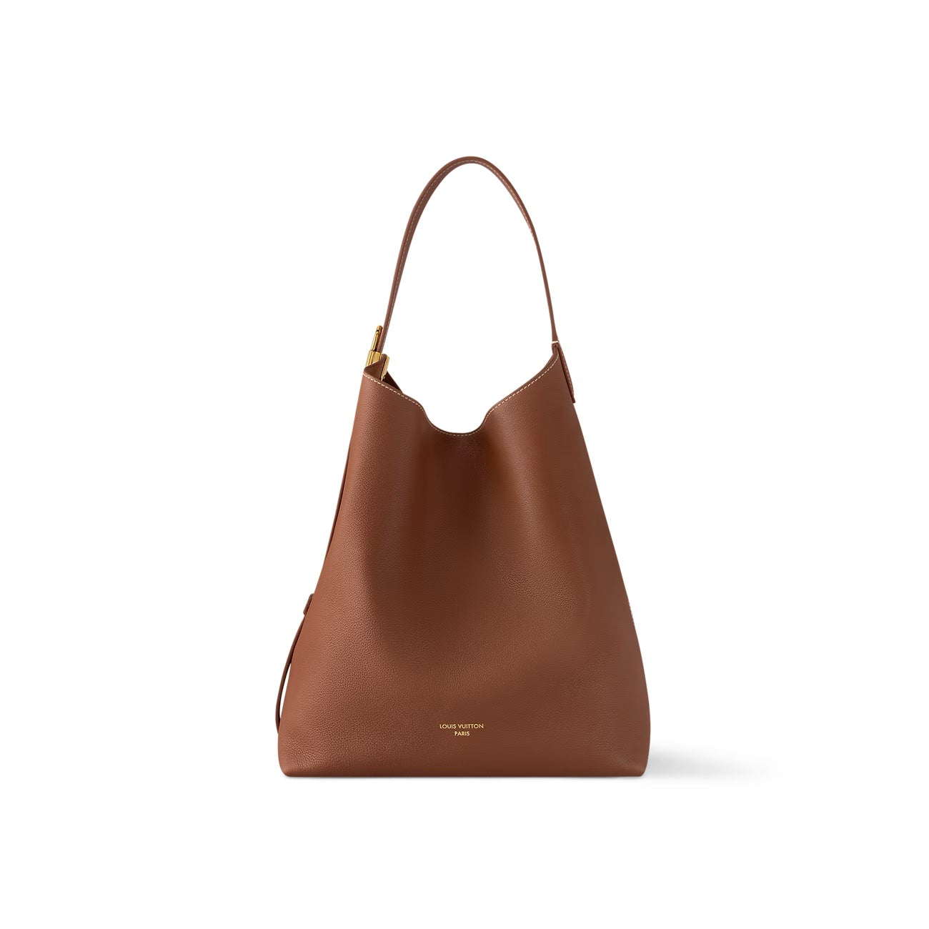 Louis Vuitton LOW KEY GRAINED MM Leather Calfskin Shoulder Bag