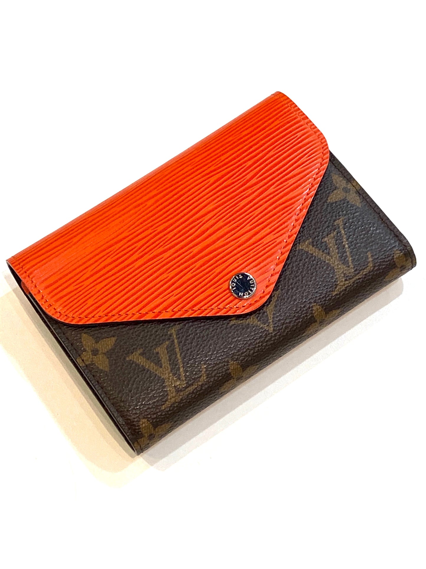 Louis Vuitton MARIE LOU COMPACT Monogram Epi Leather Wallet Case