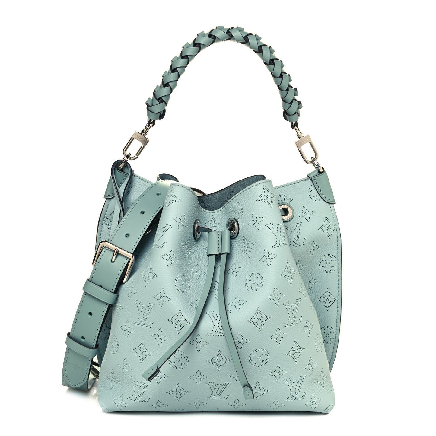 Louis Vuitton MAHINA MURIA VERT BUCKET LAGON Bucket Bag