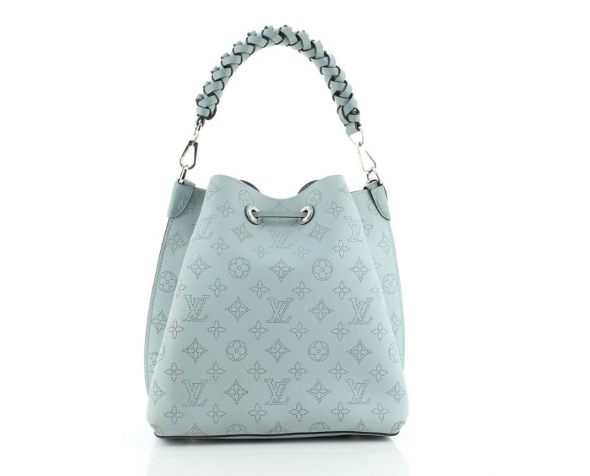 Louis Vuitton MAHINA MURIA VERT BUCKET LAGON Bucket Bag