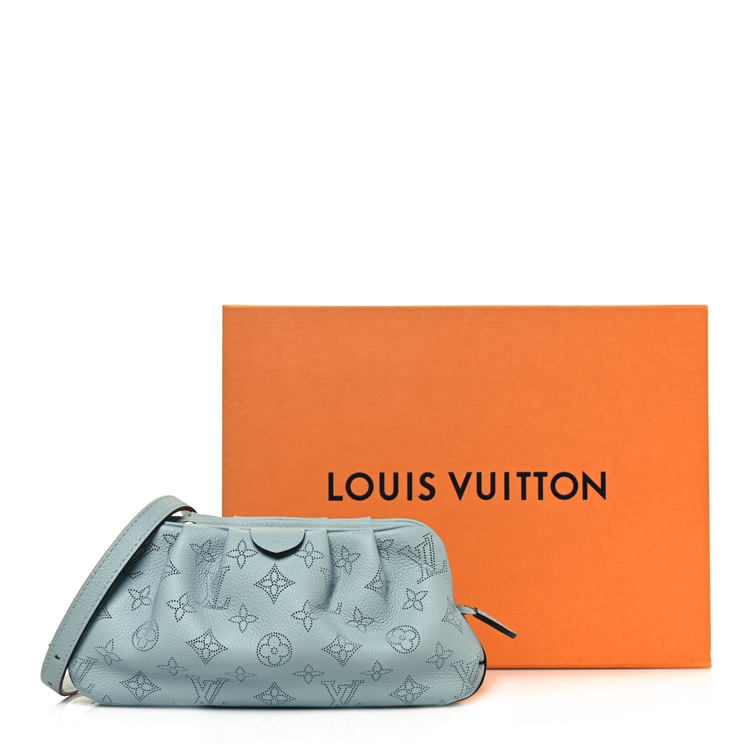 Louis Vuitton MAHINA SCALA VERT LAGON Blue Mini Bag
