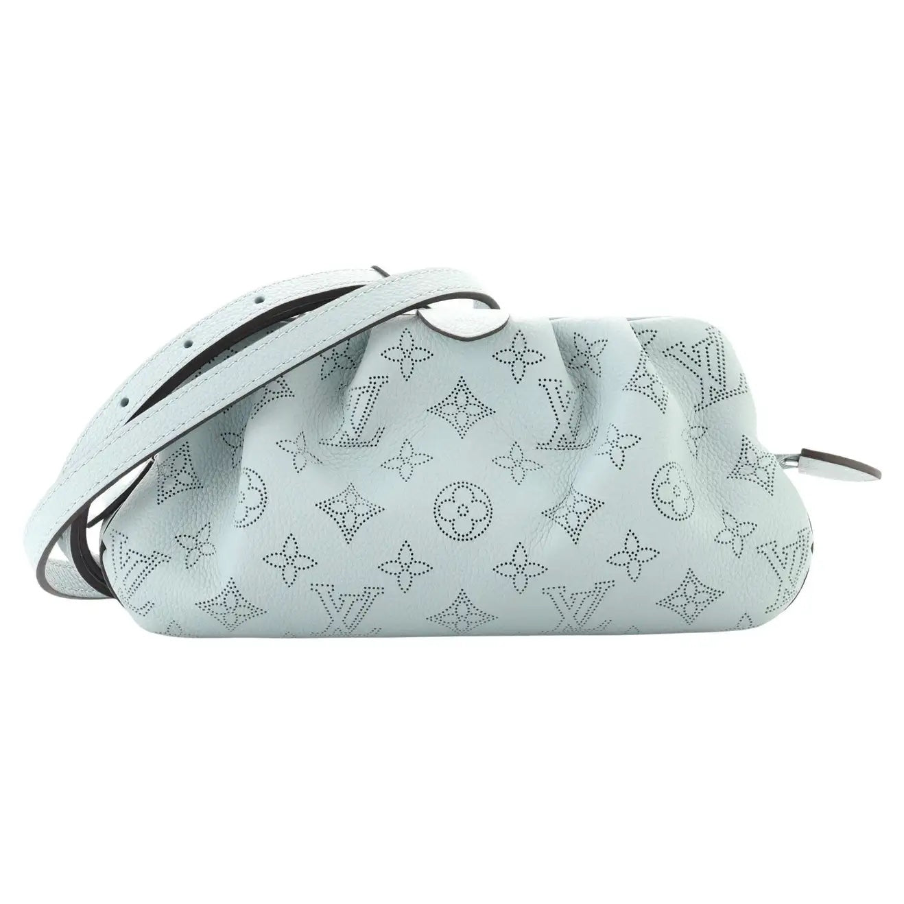 Louis Vuitton MAHINA SCALA VERT LAGON Blue Mini Bag