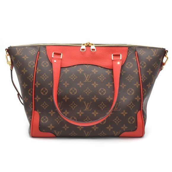 Louis Vuitton ESTRELA MM NM CERISE Monogram Tote Bag