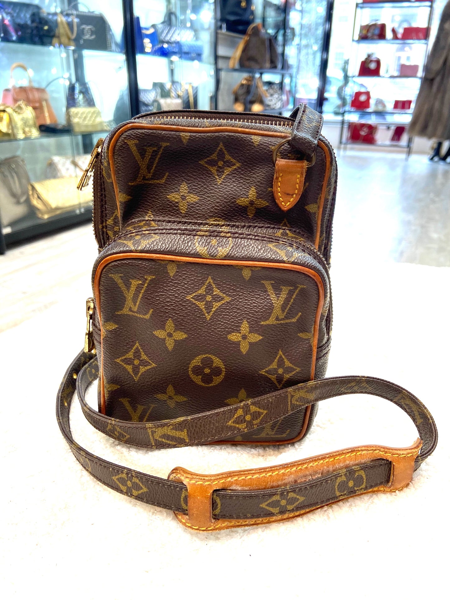Louis Vuitton AMAZONE PM Monogram Handbag