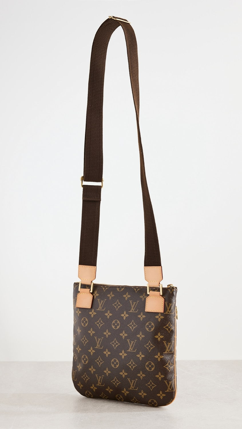Louis Vuitton BOSPHORE POCHETTE Monogram Crossbody Bag