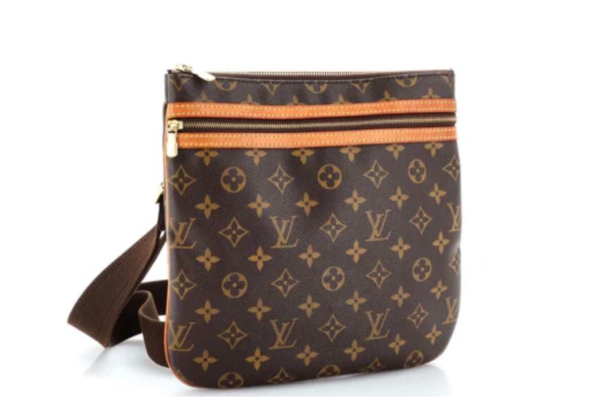 Louis Vuitton BOSPHORE POCHETTE Monogram Crossbody Bag