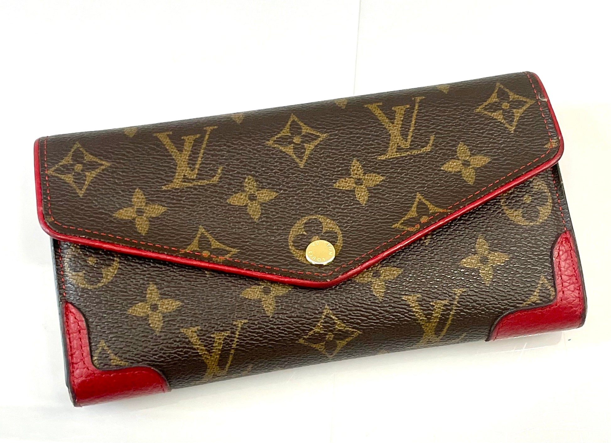 Louis Vuitton CERISE REITRO SARAH Monogram Wallet Case