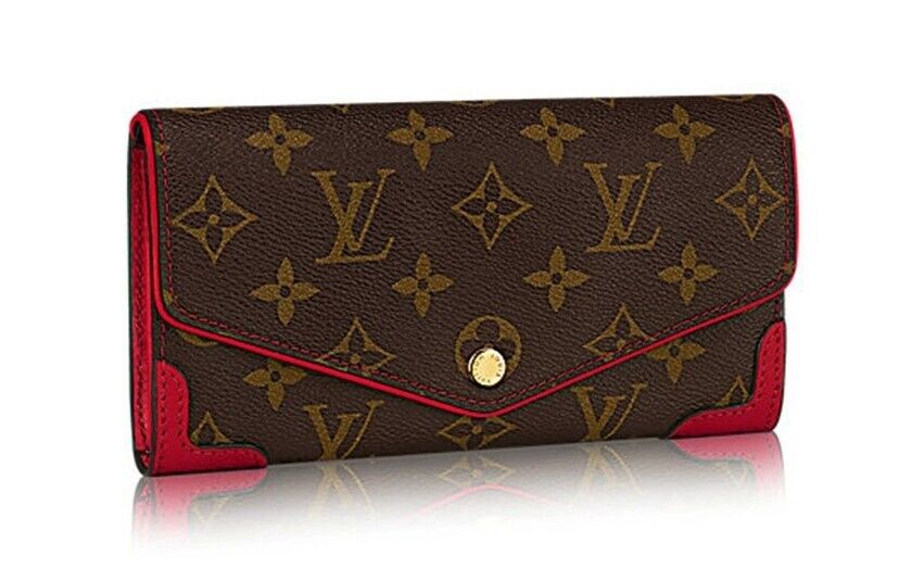 Louis Vuitton CERISE REITRO SARAH Monogram Wallet Case