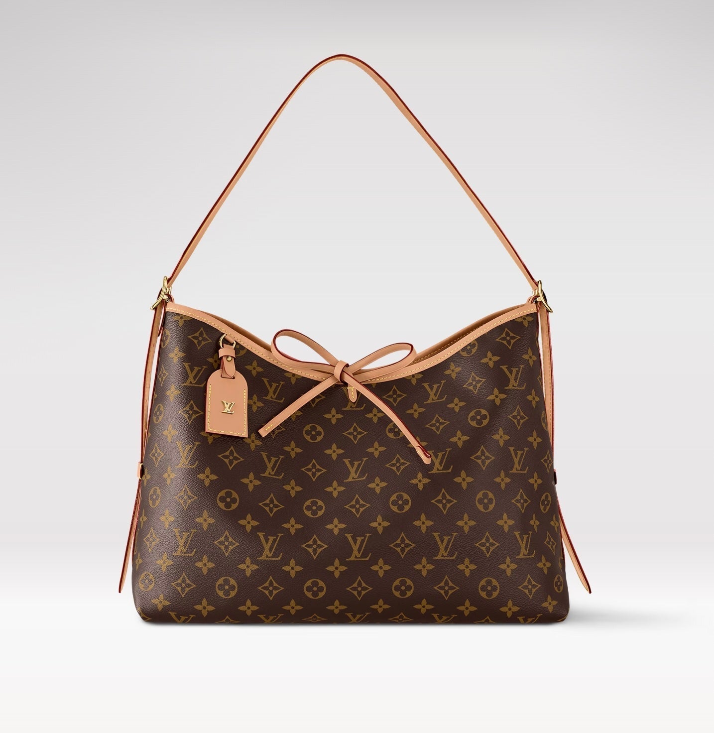 Louis Vuitton CARRYALL MM Monogram Shoulder Bag